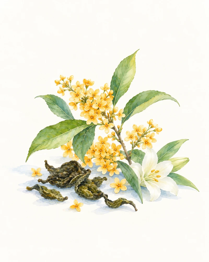 香氣插畫