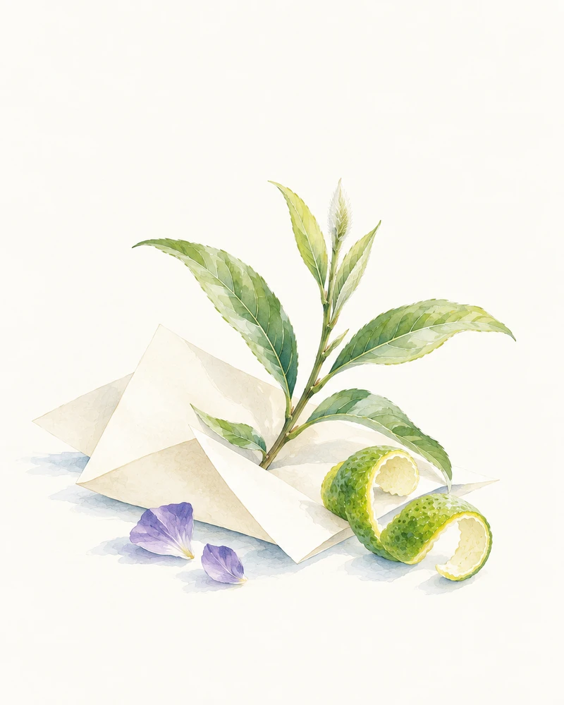 香氣插畫